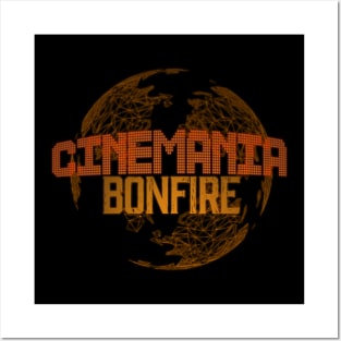 Cinemania Bonfire Logo T-Shirt Posters and Art